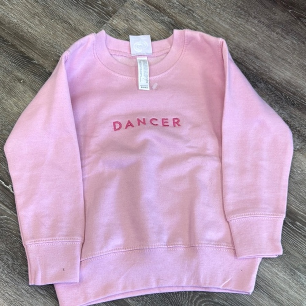 Pink Dancer Kids Sweatshirt